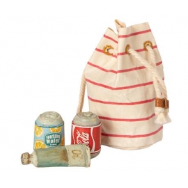 Strandkollektion. Tasche m. Strandsachen/bag w. beach essentials, Maileg