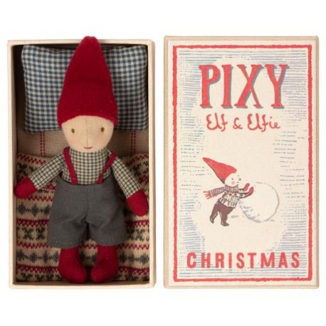 Pixy Elf in Streichholzschachtel, Maileg