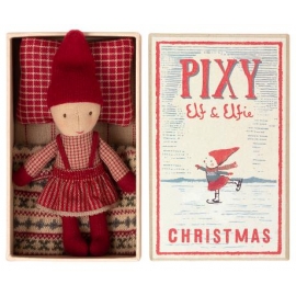 Pixy-Weihnachten. Elfie in der Schachtel, Maileg