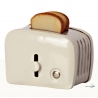 Miniatur Toaster & Brot -Weiß, Maileg