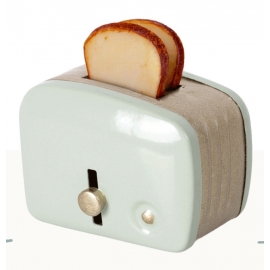 Miniatur Toaster & Brot, mint/miniature toaster & bread, Maileg