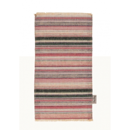 Miniaturteppich, gestreift/ miniature rug, striped Maileg