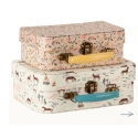 Zwei teiliges Kofferset /Suitcase 2 piece set, Maileg