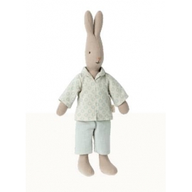 Hase Größe 1 mit Pijama / Rabbit size 1 with Pyjamas, Maileg