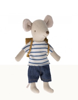 /Clothes ahd bag, mouse, Maileg