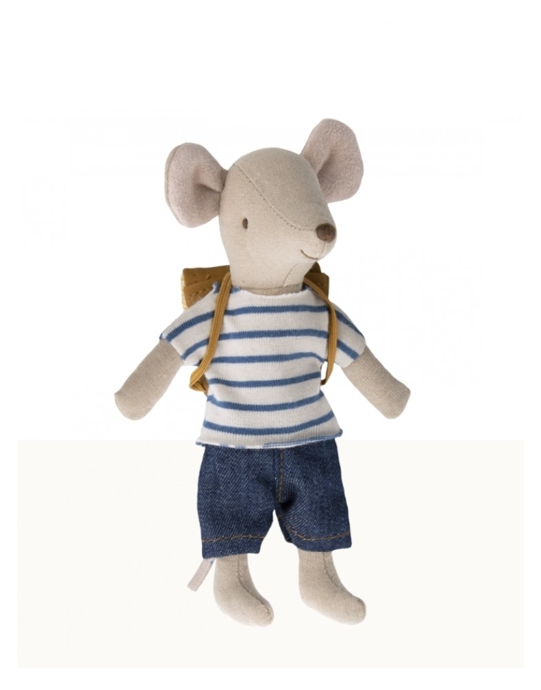 /Clothes ahd bag, mouse, Maileg