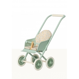 Kinderwagen, Mikro - Minze /Stroller, Micro - Mint, Maileg