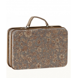 Koffer, Blossom - Grau/Small suitcase, Blossom-Grrey, Maileg