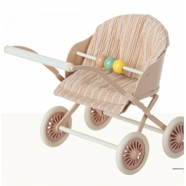 Kinderwagen, Babymäuse-Rosa /Stroller, Baby-rose, Maileg