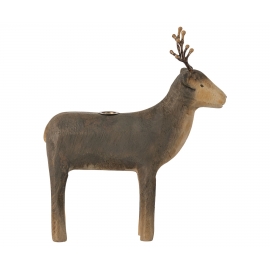 Kerzenhalter Reh-mittel/ Reindeer candle holder, medium, Maileg