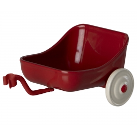 Dreirad Anhänger, für Maus -Rot /Tricycle hanger, Mouse - Red, Maileg