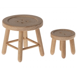 Tisch und Hocker Set für Maus /Table and stool set, Mouse, Maileg