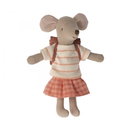 Große Schwester Maus, Dreiradmaus- Coral / Tricycle mouse, Big sister - Coral, Maileg