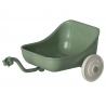Dreirad Anhänger für Maus, grün/Tricycle hanger for Mouse, green/Maileg