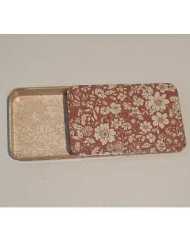 Metallbox mit Schiebedeckel, Blossom - Heather