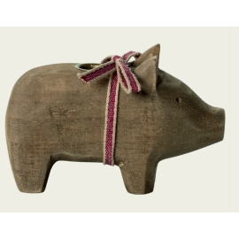 Kerzenhalter Schweinchen, klein/ Candle holder, Small pig, Maileg