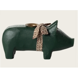 Kerzenhalter Schweinchen, mittel/ Candle holder, Medium pig, Maileg