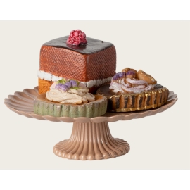 Kuchen und Tortenständer, Mini/ Cakes and cakestand, Mini, Maileg