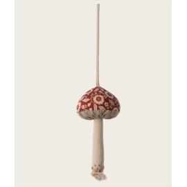 Pilz Ornament, Winterblume - Rot/ Mushroom ornament, Winter flower - Red, Maileg