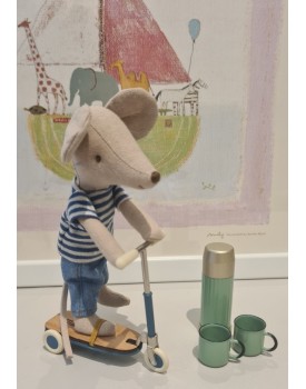 3- teiliges Set, "Abenteuer auf dem Roller", Maileg