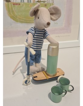 3- teiliges Set, "Abenteuer auf dem Roller", Maileg