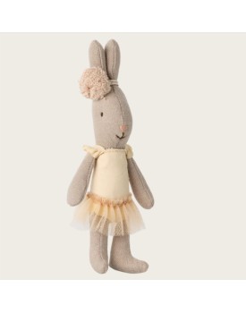 Hase, Mikro - Ballettanzug und Rock creme
