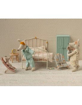 Papa Maus, Pyjama - Mint, sand/ Pyjamas, Dad mouse - Mint, sand