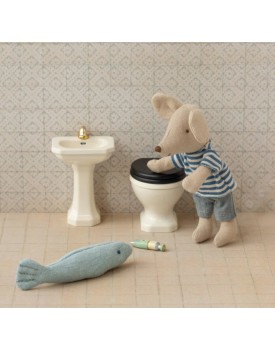 Waschbecken, Maus - Creme/ Bathroom sink, Mouse - Off white