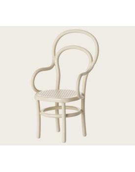 Vintage Stuhl, Maus - Creme