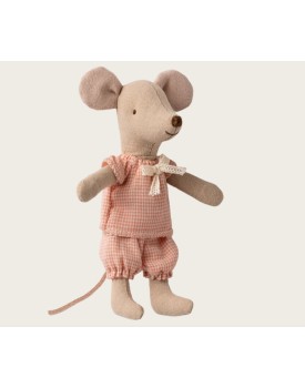 Kleine Schwester Maus in Streichholzschachtel