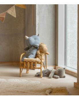 Schlafende Kätzchen Plüsch, Medium - Grau