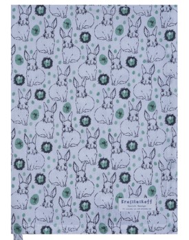 Geschirrtuch Ostern –  Häschen (Grün),  Krasilnikoff  Danish Design
