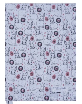 Geschirrtuch Ostern –  Häschen (Rosa),  Krasilnikoff  Danish Design