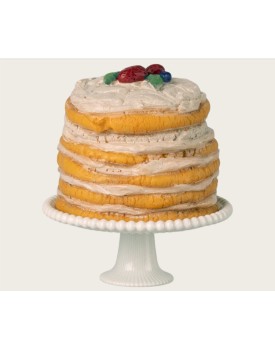 Partykuchen und Kuchenplatte, Maus – Off Weiß