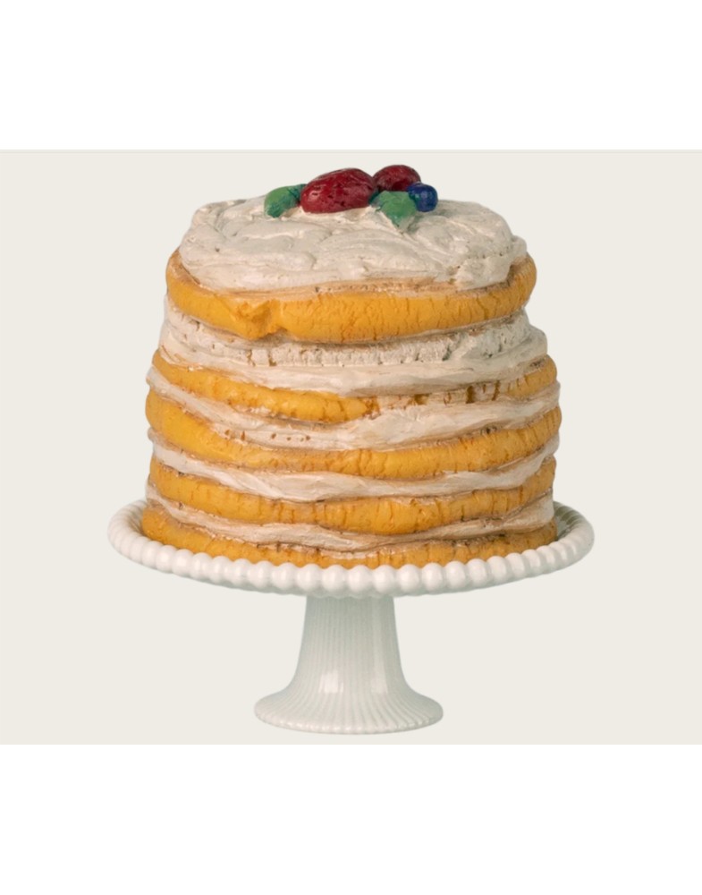 Partykuchen und Kuchenplatte, Maus – Off Weiß