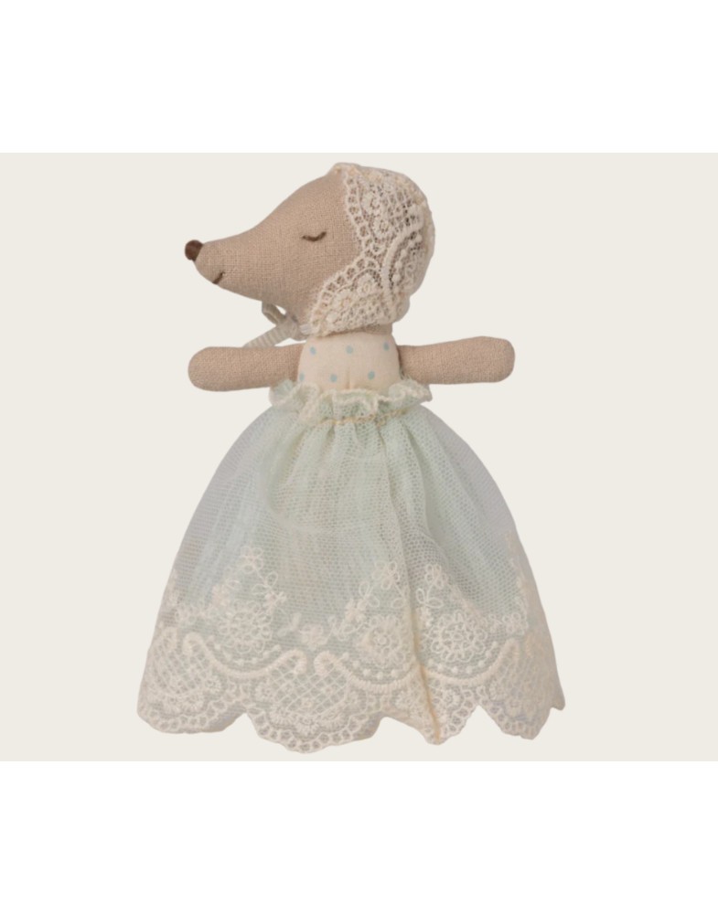Baby Maus im Kleid – Minze