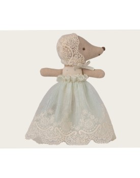 Baby Maus im Kleid – Minze