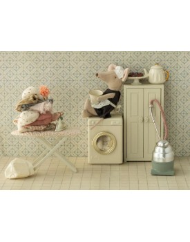 Waschmaschine, Maus - Creme