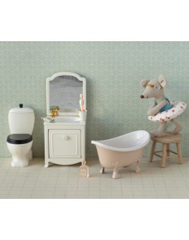 Badewanne, Maus – Rosa