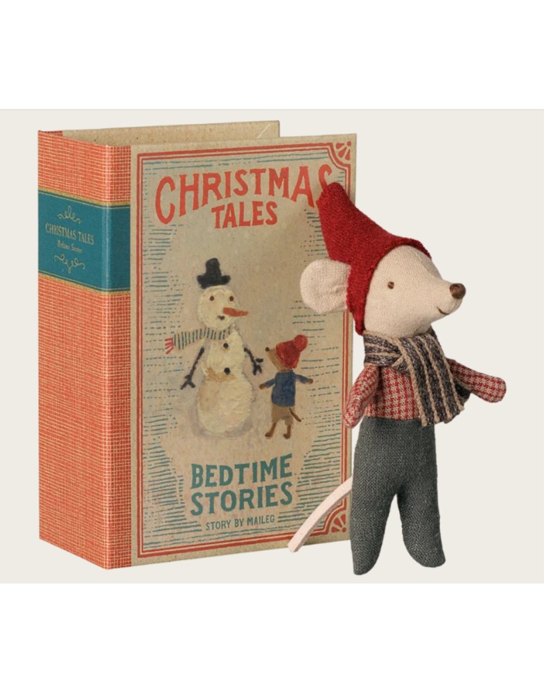 Weihnachtsmaus, Baby im Buch
