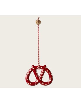 Metallornament, Brezel – Punkt